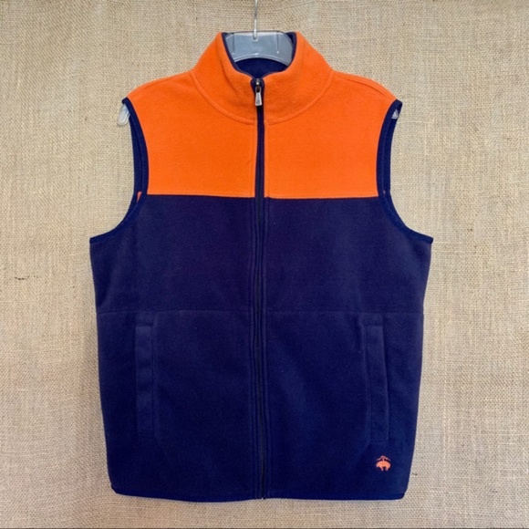 brooks vest mens orange